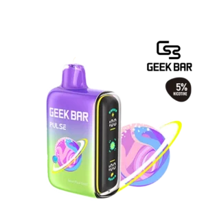 긱바 펄스 X 사워 블루 더스트 일회용 전자담배 | 블루라즈 캔디맛 | 고농도 5% 솔트 니코틴 | 25