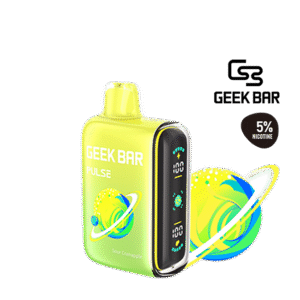 긱바 펄스 X 사워 크레인 애플 일회용 전자담배 | 새콤한 사과맛 캔디 베이프 | 고농도 50mg 솔트 니코틴 | 25