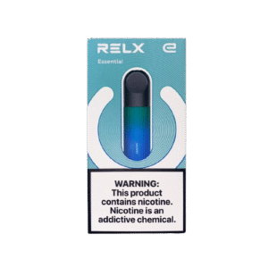 Lightweight pod device with clean vapor output — 글로우 블루 컬러와 심플한 바디 라인이 보이는 Blue Glow 디바이스 클로즈업.