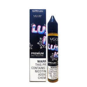 Sweet icy melon blast with a clean crisp finish — 수박캔디 분위기와 시원한 스플래시 라벨이 돋보이는 VGOD Lush Ice SaltNic Juice.