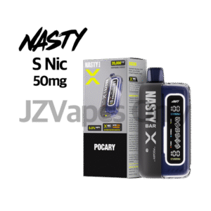 Nasty Bar X 20000 Pocary Disposable (5%) — 첫 흡입부터 Pocari 느낌의 clean citrus-sweet flavor가 퍼지며, 부드러운 menthol cooling으로 마무리되는 high nicotine vape. 20,000 puff long-lasting device로 상쾌하고 hydrating vibe을 선사합니다.