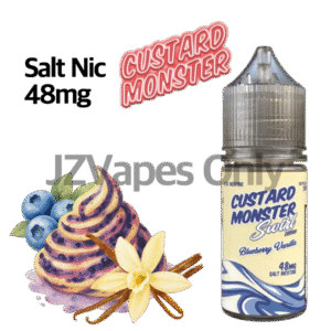 Blueberry Vanilla By Custard Monster E-liquid 48mg