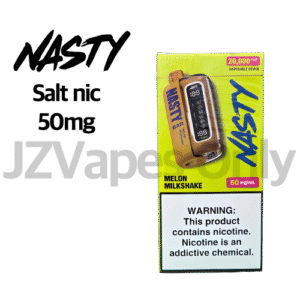Nasty Bar X 20000 Melon Milkshake Disposable – 멜론 밀크쉐이크 맛 일회용 베이프, 50mg Salt Nicotine, 강한 타격감