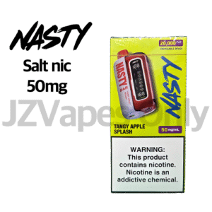 Nasty Bar X 20000 Tangy Apple Splash 5% – 상큼한 사과향과 강한 쿨링의 High Nicotine Disposable Vape